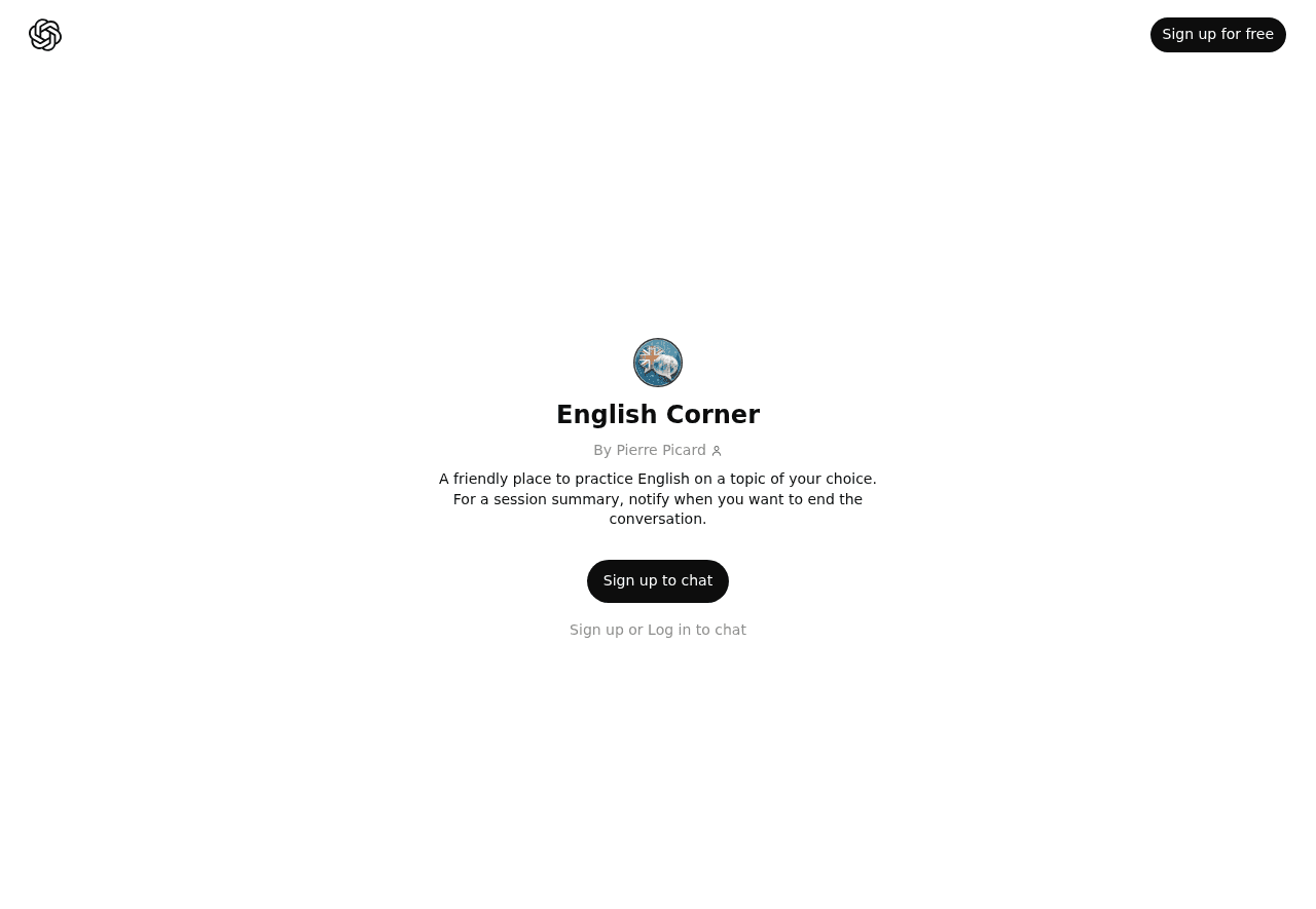 English Corner