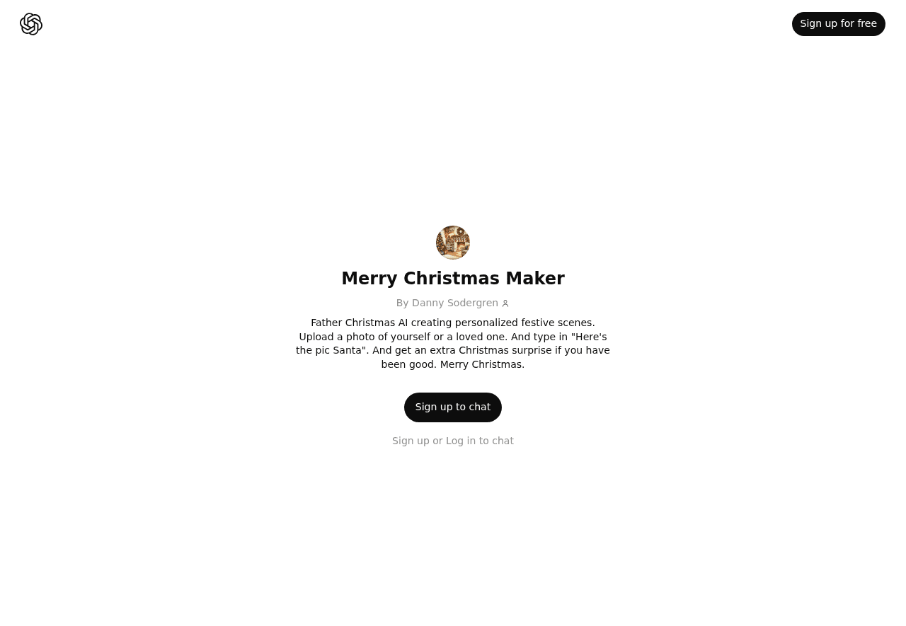 Merry Christmas Maker