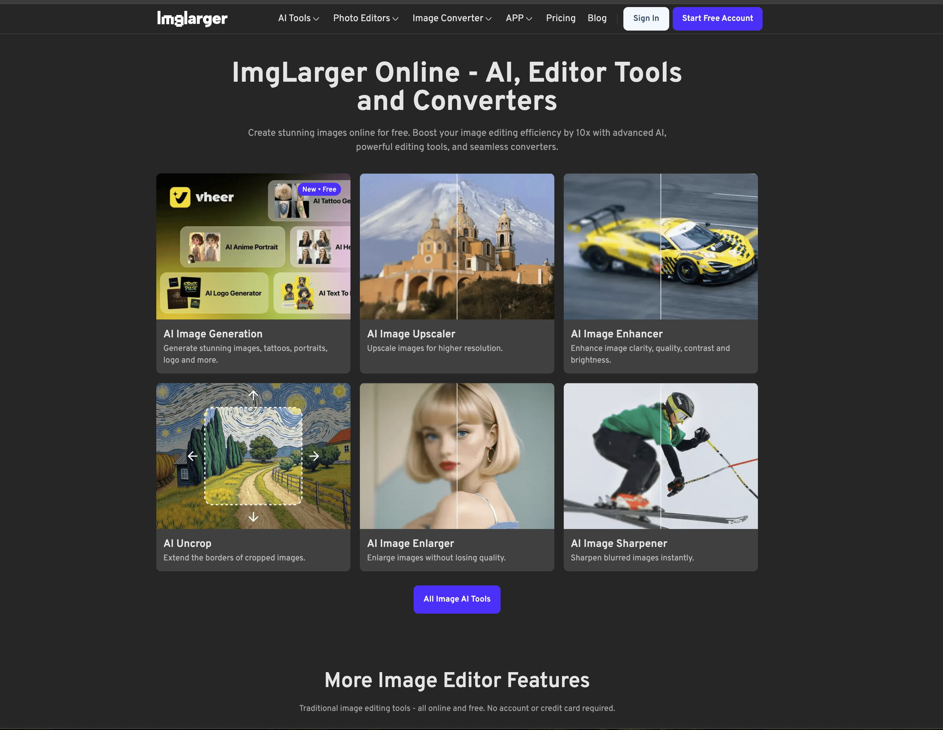 AI Image Enlarger