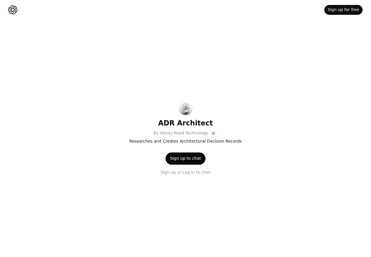 ADR Architect